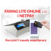 FAWAG Lite Online we współpracy z terminalem płatniczym Netpay